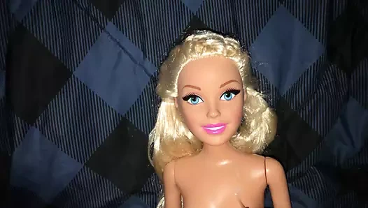 Cum üzerinde barbie 12