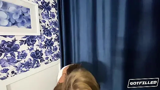 Gotfilled minyon Athena Anderson büyük bir dölleniyor