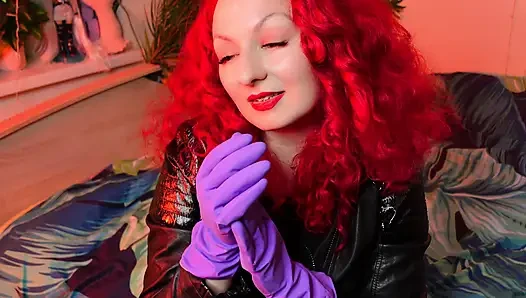 Asmr ses: mutfak lastik eldiven fetişi