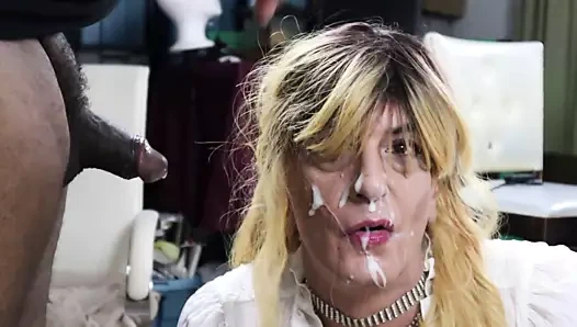 Derin boğaz ve natasha ve bir bbc için sert bir yolculuk