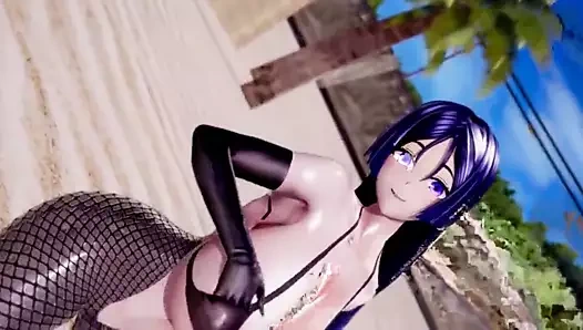 Lezzetli sıcak eşek, horoz için susuzluk, tatlı zevk, yoğun eşek