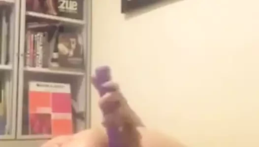 Purp dildo my Hmong asshole