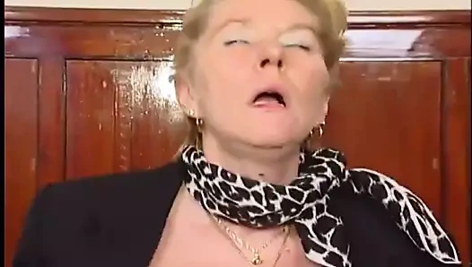 Old lady hires another boy toy