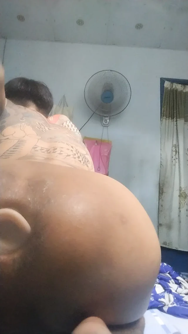 douple dildo in my ass