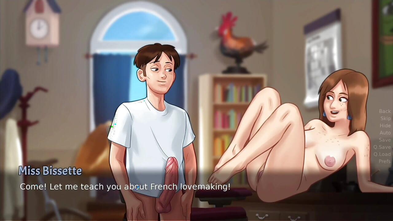 College teacher fuck summer time saga