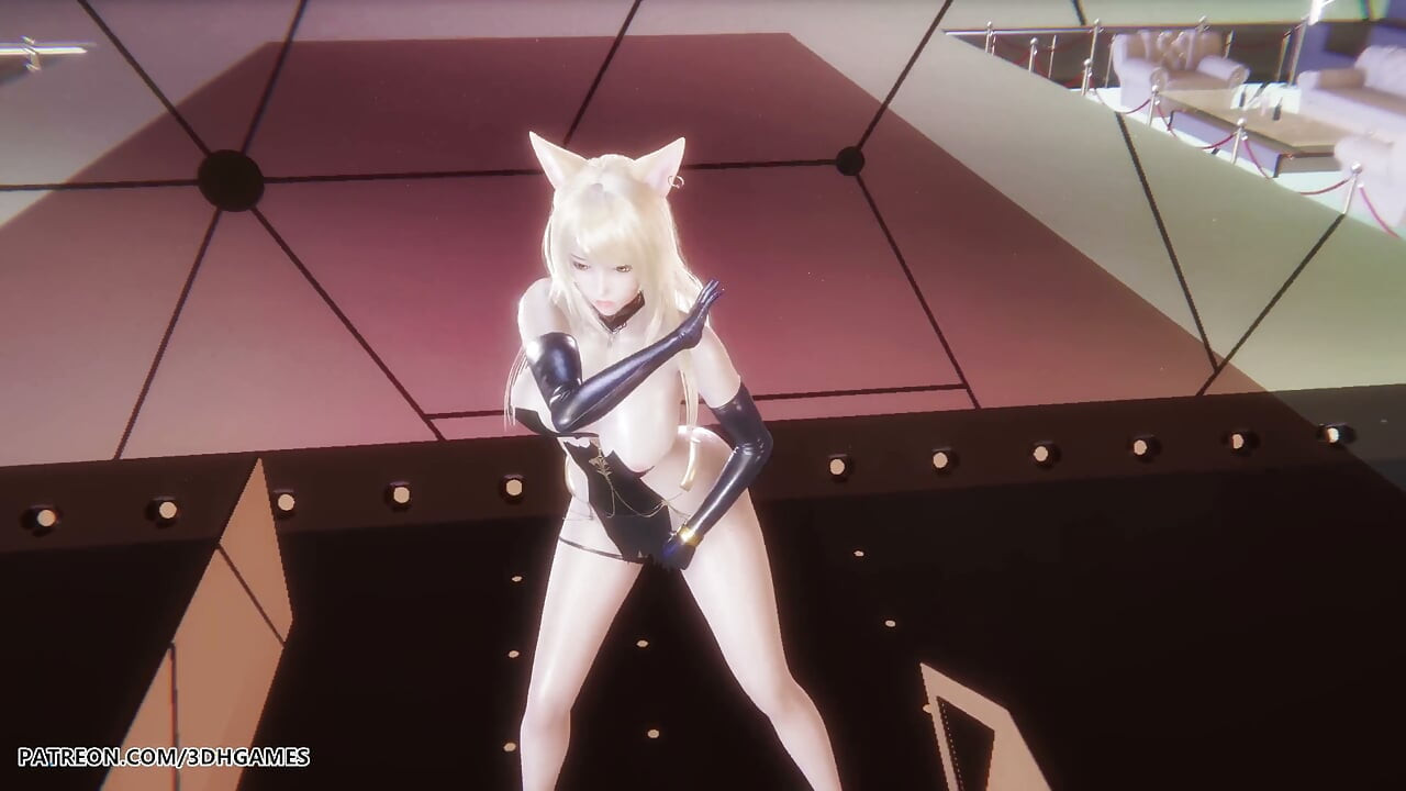 Mmd Hyo Min - Güzel Vücut Ahri Seksi Striptiz League of Legends Hentai Sansürsüz 4K 60fps
