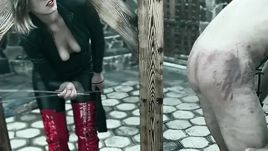 Durması için yalvarıyor - infernal sopalama - şaplak - binme kıralı