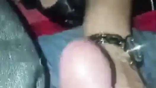 We almost got caught, jerking off in public!