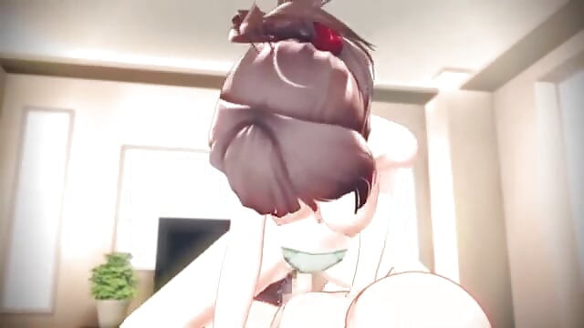 Ev hanımı 3 boyutlu animede kocasını sikiyor