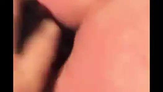 Kahrolası ona göt ile bir siyah yapay penis