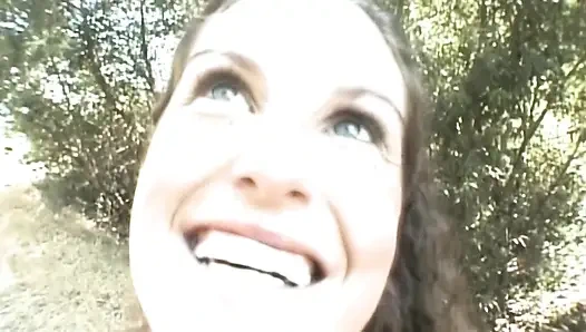 Ahegao gırtlağına kadar salya akıtıyor - gırtlak şişiyor