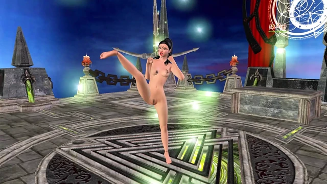 Hintli genç kız seksi pozlar veriyor _ animasyonlu porno