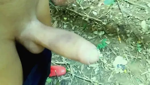 Yakın çekim yarak, üretral meatus, taşaklar, kayganlaştırıcı olarak tükürme 2