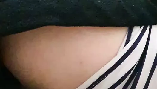 Üvey oğlu eli üvey annenin külot içine kayar onu fışkırtma yapma