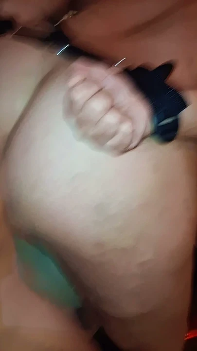Bound and dominated, getting pounded hard. The cuckold fixes the damage.