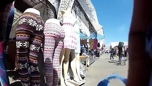 Maniquin götünü avlıyor 1