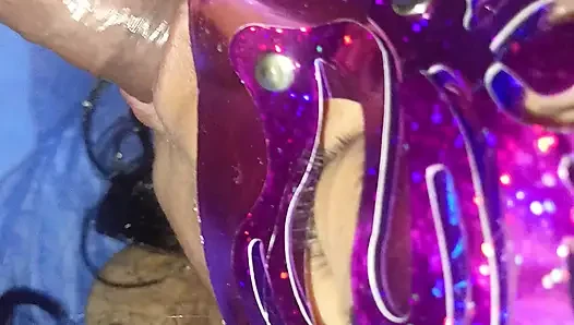 Sucking cock deep