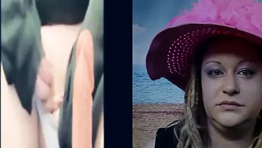 Eşcinsel kadın kılıklı kız için küçük penis aşağılayıcı
