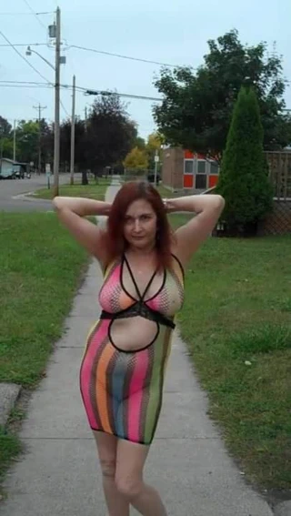 Redhot kızıl saçlı gösteri 9-15-2017 (halka açık yerlerde yakalandı)