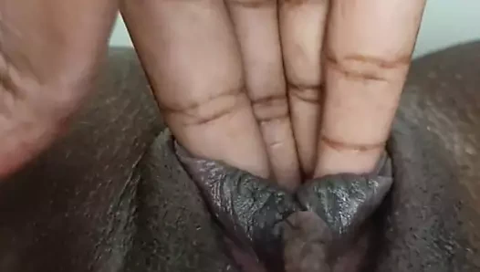 I destroy my pussy with my hand