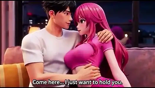 Üvey kız kardeş arzusunu tamamladıktan sonra üvey erkek kardeşini baştan çıkarıyor