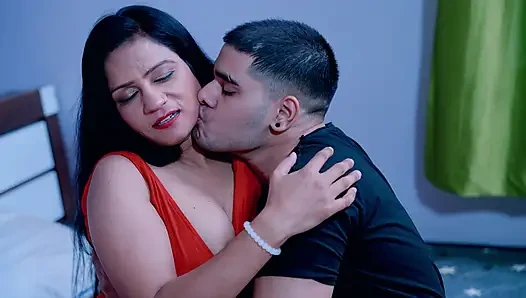 Desi wife fucked hard by the loan recovery agent in the private room