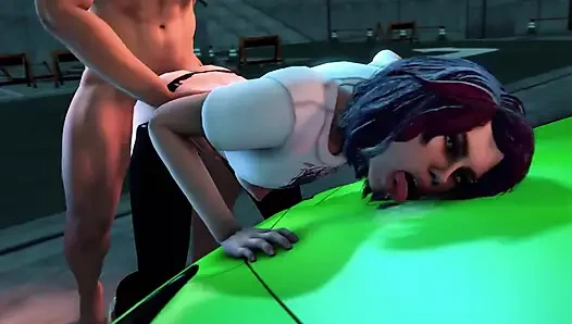 Jintsurikisfm ateşli 3 boyutlu seks hentai derlemesi -23