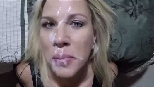 Cum yüz için benim karım