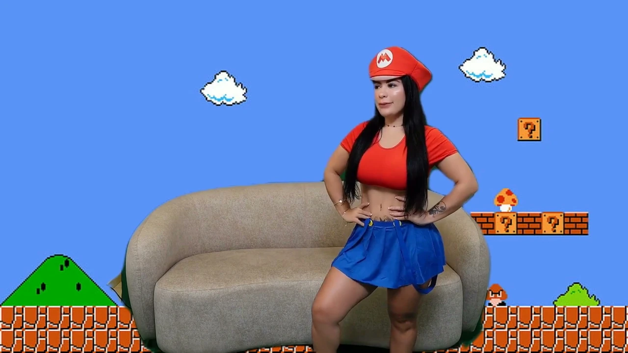 Super Mario Girl Gives Her Tight Pussy to Blowback so He Will Forget About Princess Peach