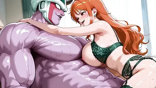 King Cold (db) x nami (op)