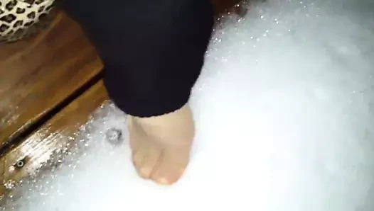 Karda ayak parmakları