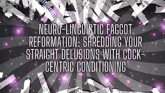 Nöro-dilsel ibne reformu: yarak merkezli şartlandırma ile heteroseksüel heteroseksüel heteroseksüel hayallerini parçalıyor