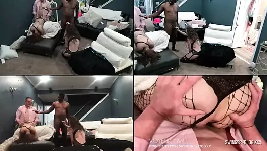 Amatör swingers içinde seksi kadın iç çamaşırı kedi becerdin içinde grup seks