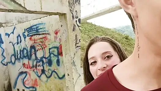 I GO OUT WITH MY SISTER-IN-LAW TO AN ABANDONED HOUSE PART 1
