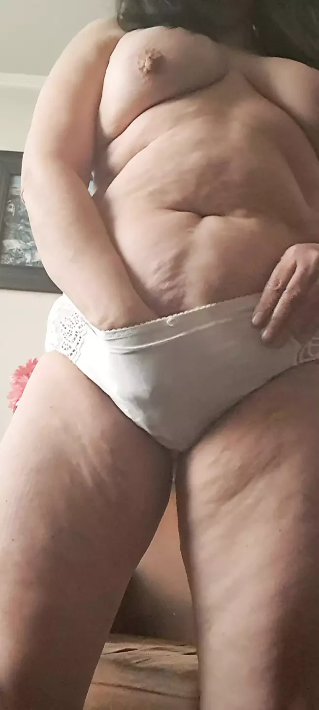 stepson likes to see me in panties and touching my pussy on camera to masturbate