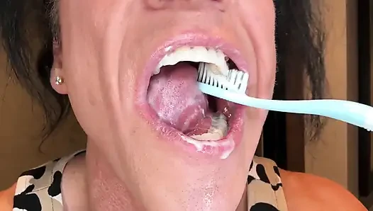 Tanrıça Kandys yaramaz oral rutin