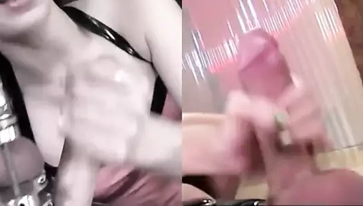 Çift handjob derleme