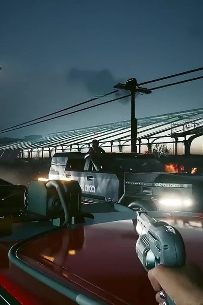 Киберпанк 2077 Вступление в игру Ночного города [часть 01] обнаженный мод установленный киберпанк игры играть