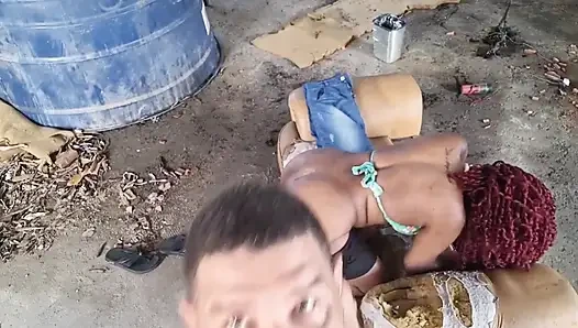 Sıcak Komşumla Terasta Seks