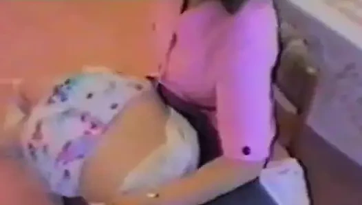 çiçek saten külot şaplak