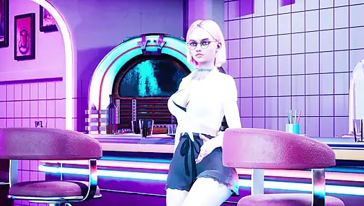 Ateşli genç kız klasik kafede sikiliyor 3 boyutlu hentai