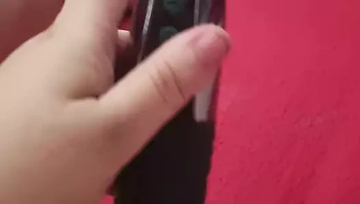 Dildo oyunu, sırılsıklam ıslak amcık