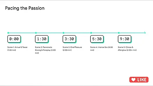 Midnight Desire - Hot Romantic Sex Between Riya & Arjun. AI Porn Short Film