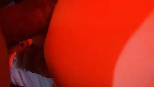 Teaser- ev yapımı büyük zenci minyon sıska beyaz evli kadın her iki delikten alıyor