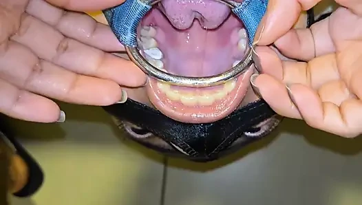 Hamile kadın süt içene kadar yarak gırtlağına kadar alıyor