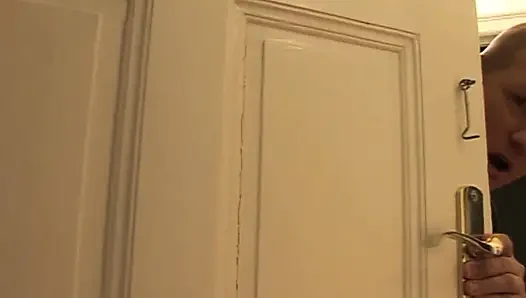 Bathroom fucking big cock sucking