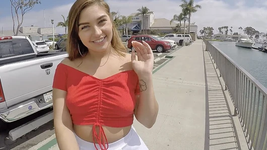 Tombul amatör esmer ilk porno çekiyor