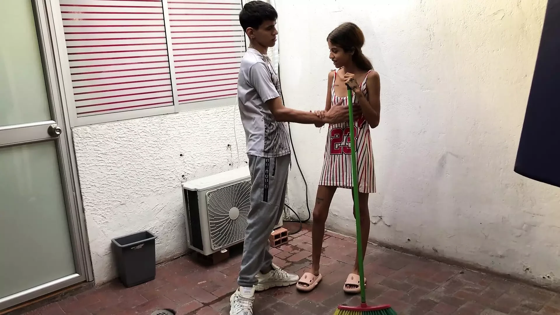 I Convince My Sexy Stepsister To Fuck Us While My Parents Are Not Home.