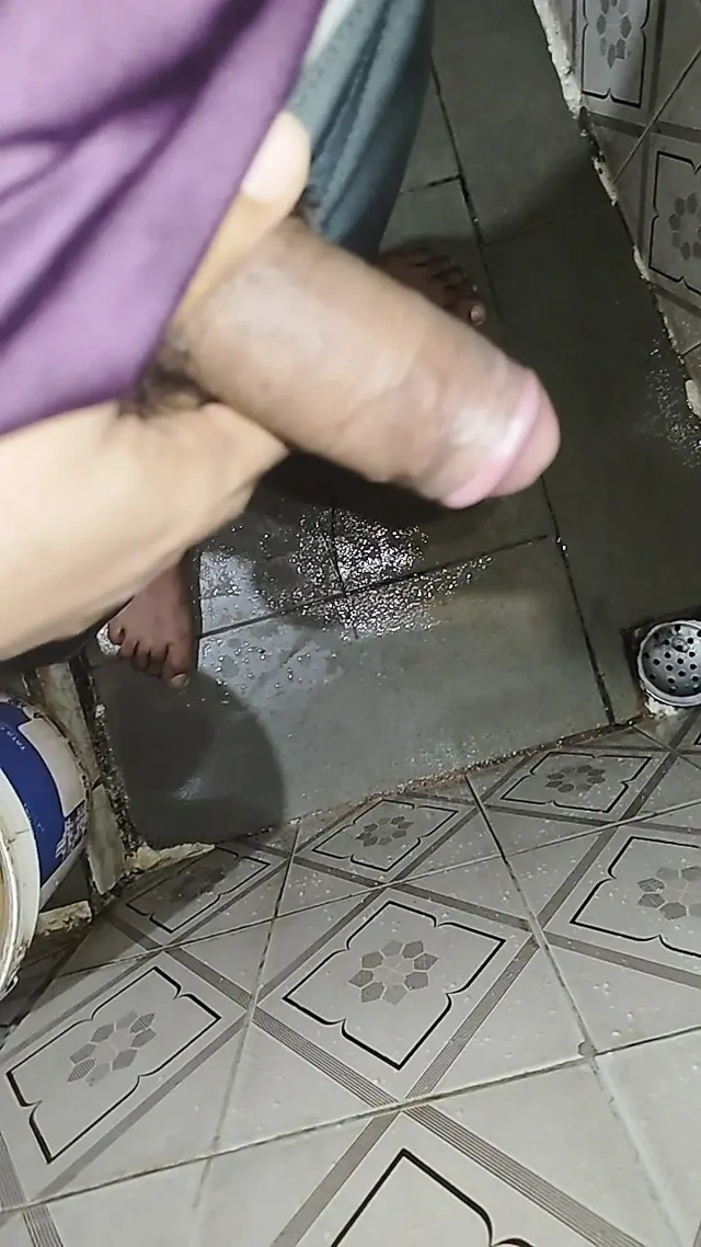 Penis mastrubasyon banyosu