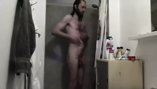 Canlı kamera dumanı ve duş